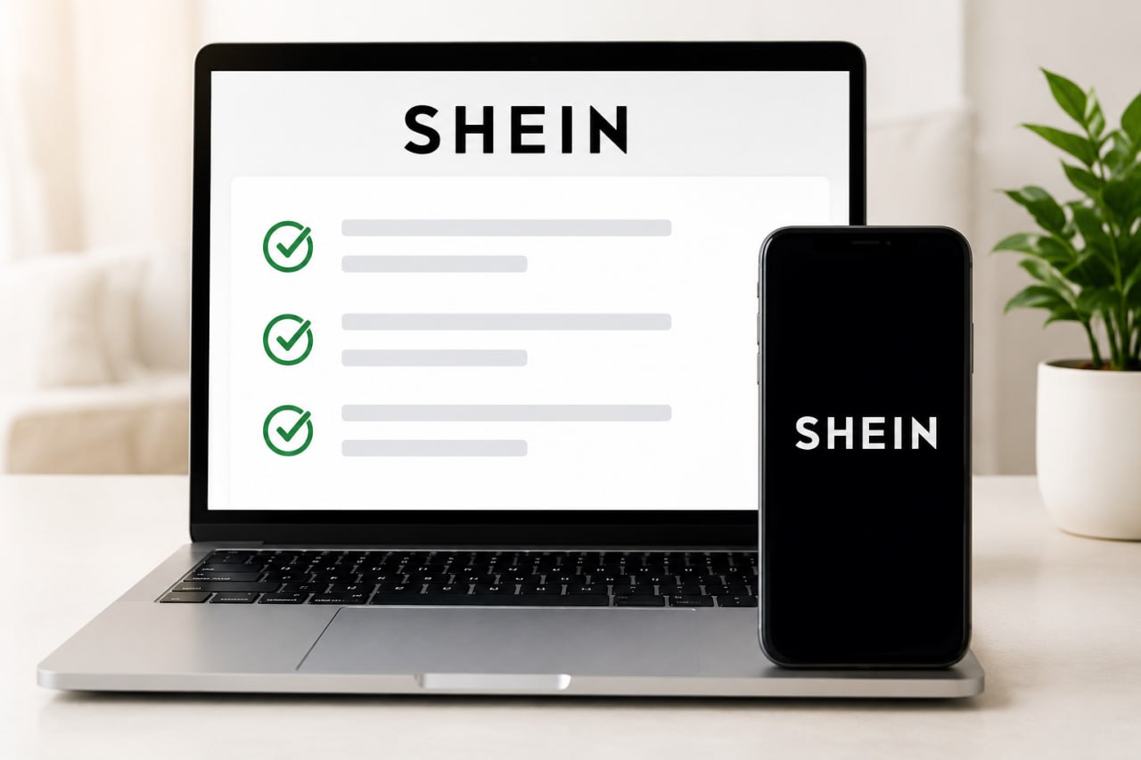 SHEIN online part time job laptop